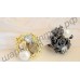 Кольцо pearl rose open ring
